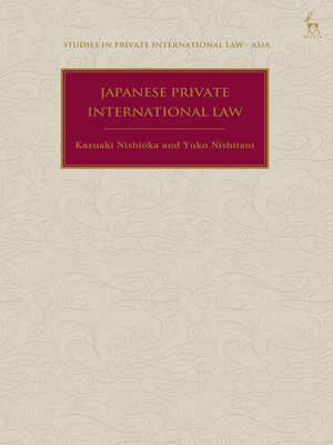 cover image of Japanese Private International Law